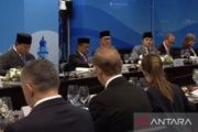 Prabowo berpidato sebagai tamu kehormatan utama EEF ke-11 di Rusia