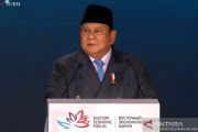 Presiden Prabowo mendapat delapan kali tepuk tangan saat pidato di EEF ke-11