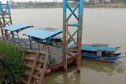 Kementerian PU pantau debit Sungai Mahakam yang surut akibat kemarau