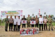Bantu air petani Aceh Besar, Kodim 0101/KBA salurkan mesin pompa