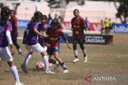 1.091 siswi SS/ MI ikuti Milklife Soccer Challenge di Semarang