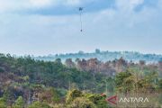 OIKN-BNPB kurangi titik panas IKN lewat operasi pembasahan udara