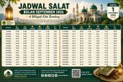 Jadwal Sholat di Bandung September 2026