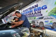 Program Konversi BBG bantu pengemudi taksol tekan biaya operasional