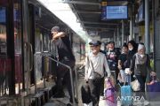 KAI Daop 1 catat 35 ribu orang tinggalkan Jakarta di tengah erupsi GAK