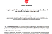Lion Group batalkan penerbangan dari Soetta dan Halim
