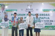 Baznas salurkan beasiswa "Papua Cerdas" kepada 707 penerima manfaat