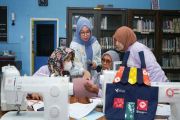 Pusri wujudkan ekonomi sirkular melalui pelatihan menjahit di Kampung Sehati Palembang