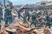 Kodam Cenderawasih kerahkan 285 prajurit bersihkan okasi kebakaran