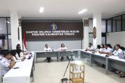 Kanwil Kemenkum Kalteng perkuat pembangunan zona integritas menuju WBBM