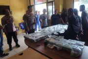 Polres Bengkalis sita 65 kilogram sabu-sabu diduga dari Malaysia