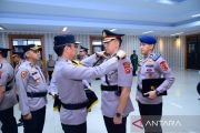 Kapolda Jambi pimpin sertijab dua kabid dan tiga kapolres