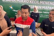 Pertamina salurkan BBM dengan mobil tangki akibat sungai surut