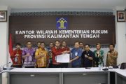 Kanwil Kemenkum Kalteng-Pemkab Gumas harmonisasi dua raperda