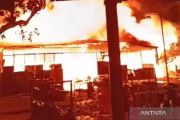 12 rumah hangus terbakar di Sungai Jaranih HST