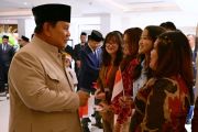 Prabowo disambut hangat mahasiswa dan diaspora Indonesia di India