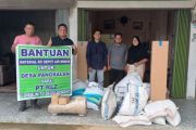 PT Rimba Lazuardi salurkan bantuan depot air minum di Kuansing