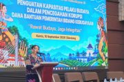 Pelaku budaya dapat pembekalan antikorupsi, jadi pelopor transparansi