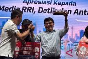 LKBN ANTARA terima penghargaan di perayaan HUT LRT Jabodebek&nbsp;&nbsp;