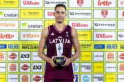 Kristaps Gluditis jadi MVP FIBA 3x3 Europe Cup 2026