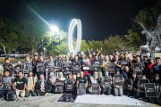 Jurnalis di Kota Palu doa bersama untuk lima pewarta yang hilang kotak