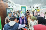 Momentum MTQ Nasional XXXI, ibu menteri agama dan ibu wagub Jateng kunjungi stand planetarium UIN Walisongo