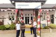 KAI Palembang bagikan 2.800 masker ke pekerja respons karhutla