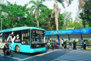 Halte Non-BRT Universitas Pancasila kini lebih teratur dan rapi