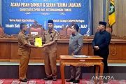 Agus Tripurna resmi gantikan Imam Subekti jabat Sekwan Kotim