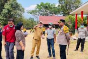 Kegiatan belajar mengajardi SMA 1 Pendolo aktif kembali pascakebakaran