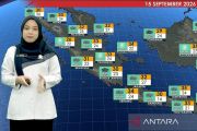BMKG prakirakan sejumlah wilayah berpotensi diguyur hujan pada Selasa