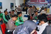 Polda Sulawesi Tengah libatkan ojol untuk donor darah bantu penuhi stok