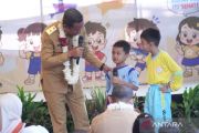 Pemkot Jaktim lakukan Kampanye Gemarikan kepada ratusan siswa
