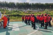 Kolaborasi multipihak bantu tangani kebakaran kebun warga di Desa Kaliberau Muba