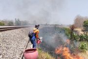 Daop 7 Madiun tingkatkan pengawasan di jalur KA rawan kebakaran lahan