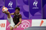 Debutan Yoga Ardika Putra buka jalan Teqball Indonesia di Asian Games