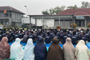Lapas Kelas III Dharmasraya gelar salat istisqa ikhtiar meminta turun hujan