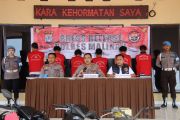 Polres Malinau tangkap lima orang diduga penadah curanmor