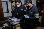 Polisi menggeledah sembilan lokasi usut korupsi proyek alat konstruksi