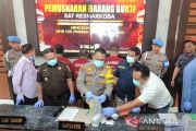 Polres Kotim musnahkan 947 gram sabu