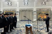 Gubernur lantik lima pejabat Pemprov Kalteng