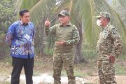 Pangdam XXII/Tambun Bungai bantu Pulang Pisau dua unit sumur bor