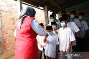PMI salurkan bantuan sosial untuk yatim piatu di Palembang