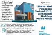 Sambut Hari Pelanggan Nasional 2026, Bank Nagari hadirkan promo kredit