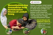 Menumbuhkan Asa Kemandirian Anak Berkebutuhan Khusus di Lembah Arang