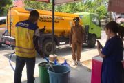 BPBD Parigi penuhi kebutuhan air bersih masyarakat terdampak kemarau