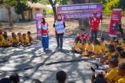 PMI Jaksel gelar edukasi kesehatan ke anak-anak penyintas bencana di Nagekeo NTT