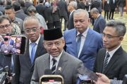 Suahasil lantik 14 pejabat tinggi dan KSSK di lingkungan Kementerian Keuangan