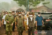 Menhut dan Kepala BNPB berkantor di Kalteng kawal penanganan karhutla