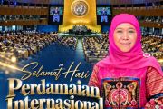 Gubernur Khofifah ajak masyarakat perkuat perdamaian dan jadi "peace maker"